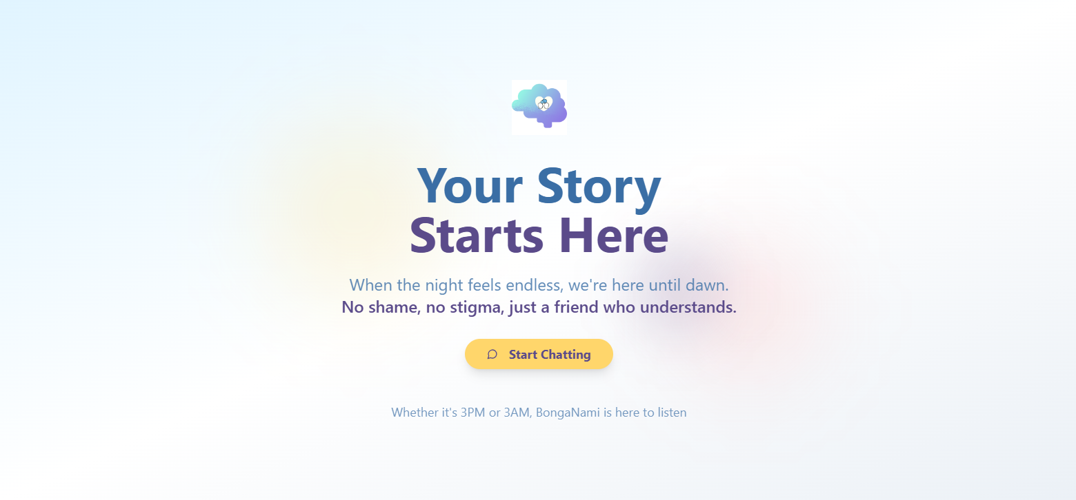 BongaNami AI mental health chatbot